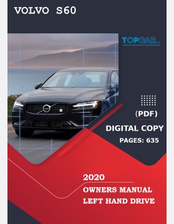 2020 volvo s60 owners manual